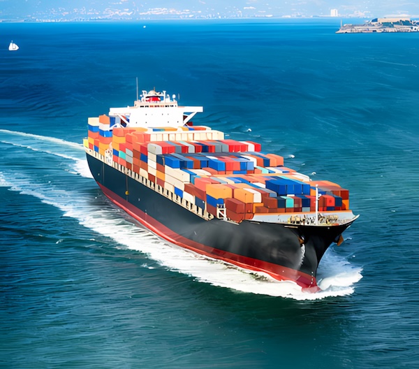 Strategic Maritime Container Network Design Under Competition